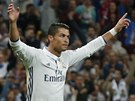 NESLAVÍM Cristiano Ronaldo z Realu Madrid odmítá v Lize mistr slavit gól do...