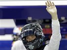 Nico Rosberg po úspné kvalifikaci na Velkou cenu Singapuru