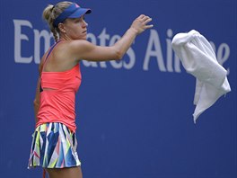 Angelique Kerberov hz runk ve finle tenisovho US Open.