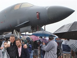 Dny NATO 2016: Strategický bombardér B-1B Lancer na statické ukázce