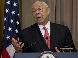Bval americk ministr zahrani Colin Powell na snmku z roku 2014.