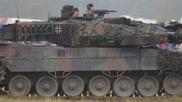 Dny NATO 2016: Nmeck tank Leopard 2