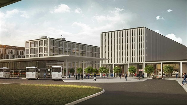 Dv nov stavby budou v linii se stvajc budovou zlnsk univerzity.