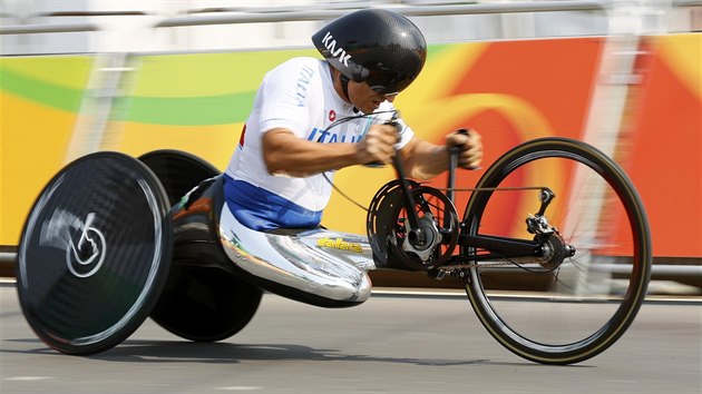 Alex Zanardi na paralympid v Riu