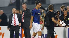 Zlatan Ibrahimovic - hvzdný útoník Manchesteru United odchází ze hit...