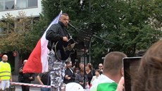 Protiislámská demonstrace v Praze