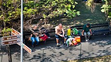 Turisté, kte�í do Prahy p�ijedou na hlavní nádra�í, mí�í v�t�inou na hromadnou...