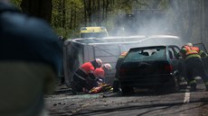 V roce 2015 policie vyšetřovala 140 dopravních nehod spojených s požárem auta....
