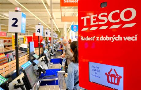 teky Scan&Shop spustila spolenost Tesco v prodejn ve slovenské Trnav.