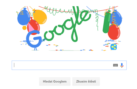 Google slaví narozeniny. Tedy piblin. Pesné datum záleí na tom, co pesn...