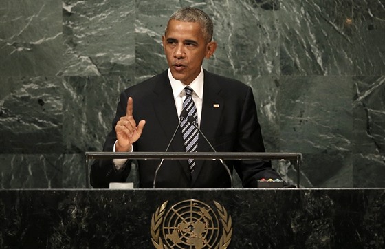 Barack Obama na Valném shromádní OSN. (20.9.2016)