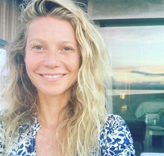 Gwyneth Paltrowová a její odlíená selfie