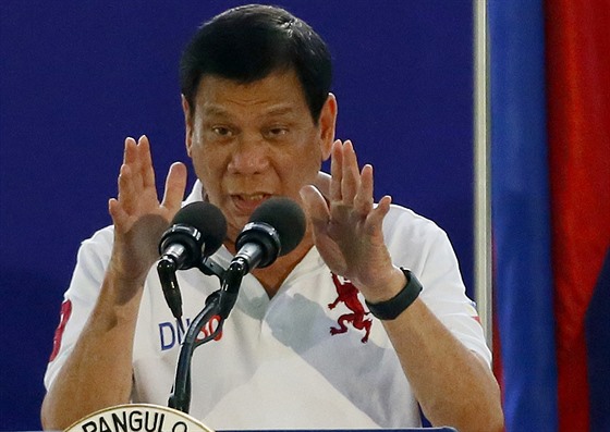 Rodrigo Duterte, prezident Filipín.