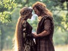 Sophie Marceau a Mel Gibson v historickém filmu Statené srdce (1995)