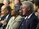 Bill Clinton bhem debaty (27. záí 2016)