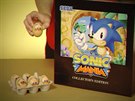 Retro reklama na Sonic Mania Collector's Edition