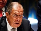 Ruský ministr zahranií Sergej Lavrov na zasedání Rady bezpenosti OSN (21....