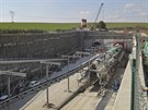 U Kyic zaali stavbai razit severní tubus nejdelího elezniního tunelu v...