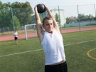 Tým sportovc ze základní koly Oskol v Kromíi zvítzil v souti Odznak...