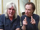 Cliff Williams a Angus Young z AC/DC v roce 2014