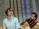 Daniela Koláová a Jaromír Hanzlík ve filmu Dopis psaný panlsky (1980)