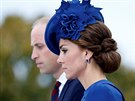 Princ William a jeno manelka Kate (Victoria 24. záí 2016)