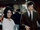 Elizabeth Taylorová a Warren Beatty ve filmu Jediná hra (1970)