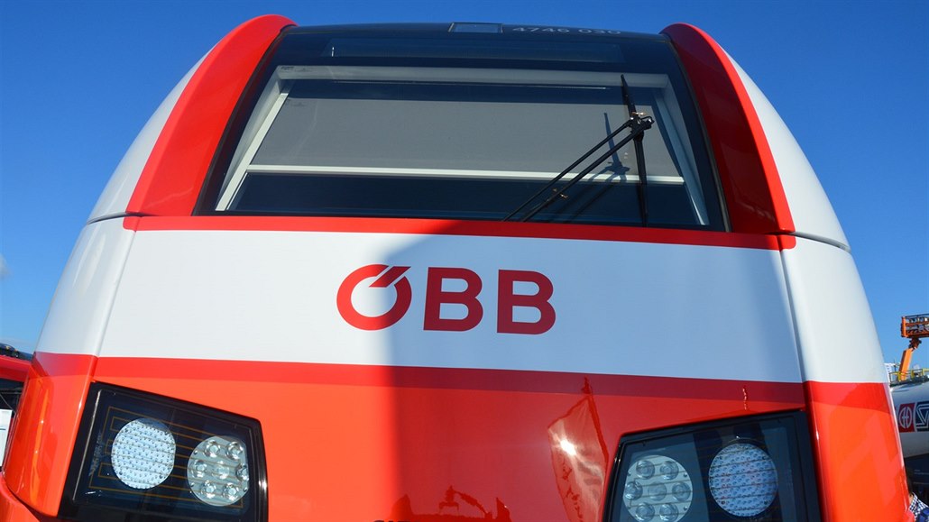 Vlak rakouských drah.