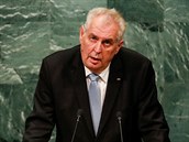 Miloš Zeman přednesl projev na 71. zasedání Valného shromáždění OSN v New Yorku...