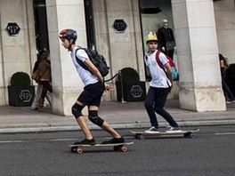 Paíský den bez aut na Rivoli Avenue. (25. záí 2016)