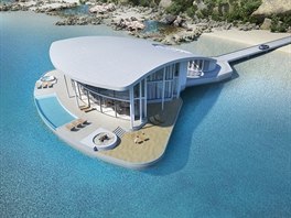 Luxusní vila má vyrůst na jednom z ostrovů v Egejském moři, ale přesná lokalita...