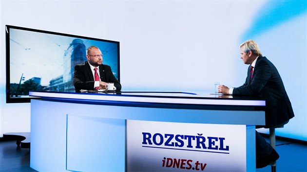 Mstopedseda KDU-SL Jan Bartoek byl hostem Jaroslava Plesla v diskusnm poadu Rozstel.