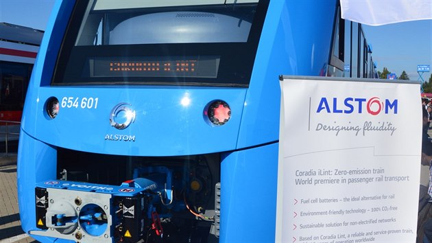 Alstom pedstavil svj pvodn ist dieselov motorov vlak s jinm pohonem: na vodk. (24. dubna 2021)