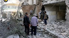 Následky náletů na Aleppo (21. září 2016