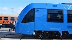 Alstom Coradia iLint je prvním osobním vlakem na vodík. (24. dubna 2021)
