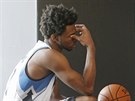 Andrew Wiggins bhem focení Minnesoty