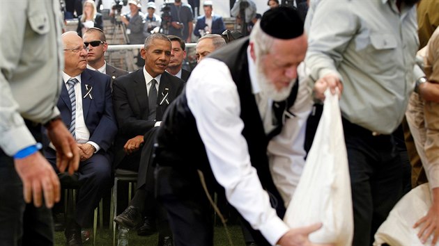 Barack Obama na zvren ceremonii (30. z 2016)