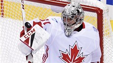 Carey Price zasahuje ve druhém finále Sv�tového poháru mezi Kanadou a Evropou.