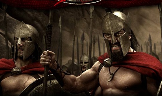 Snímek z filmu 300: Bitva u Thermopyl