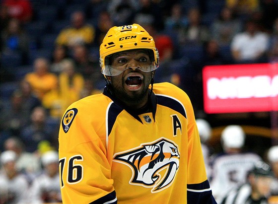 P. K. Subban v dresu Nashvillu Predators