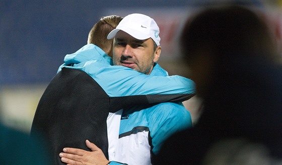 Radující se liberecký kou� Jind�ich Trpi�ovský (�elem)