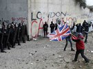 Francouzská policie rozehnala migranty a dalí demonstranty, kteí se navzdory...