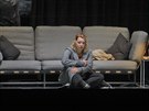 Nina Stemme jako Isolda v inscenaci Wagnerova Tristana a Isoldy v Metropolitní...