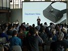 Nový VR headset Daydream od Googlu má zajímavý textilní potah, konkrétn...
