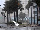 Hurikán Matthew ve floridském Daytona Beach (7. íjna 2016).