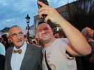 Na oslav� 174. v�ro�� plze�sk�ho Prazdroje se objevil tak� Karel Schwarzenberg...