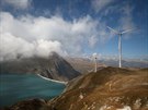 výcarské Alpy se pyní nejvýe poloenou vtrnou elekrárnou v Evrop