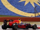 Max Verstappen z Red Bullu ve Velké ceně Malajsie F1.