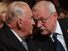 Michal Ková (vlevo) spolen s Ivanem Gaparoviem bhem inaugurace prezidenta...
