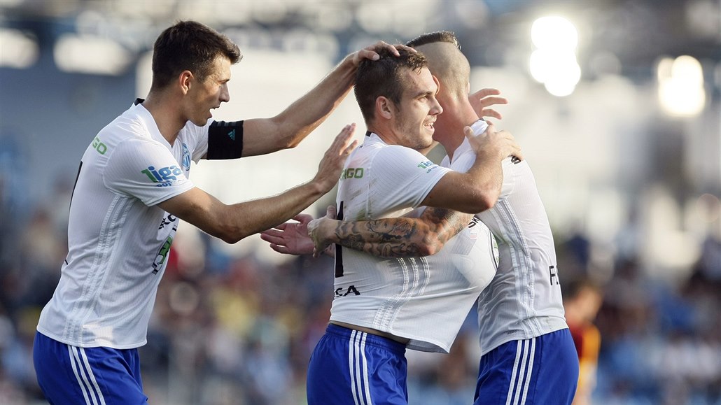 Fotbalisté Mladé Boleslavi m�li v první t�etin� ligy dost d�vod� k radosti.